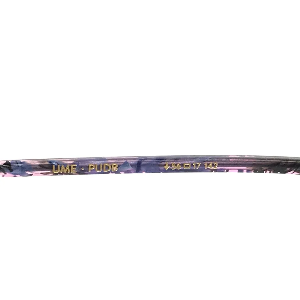 Etnia Barcelona Eyeglasses Frames UME PUDB Purple Dark Blue Rectangle 56-17-142